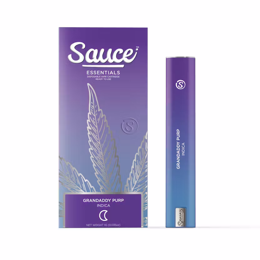 GRANDADDY PURPLE-LIVE RESIN VAPE PEN-Sauce 1.0g
